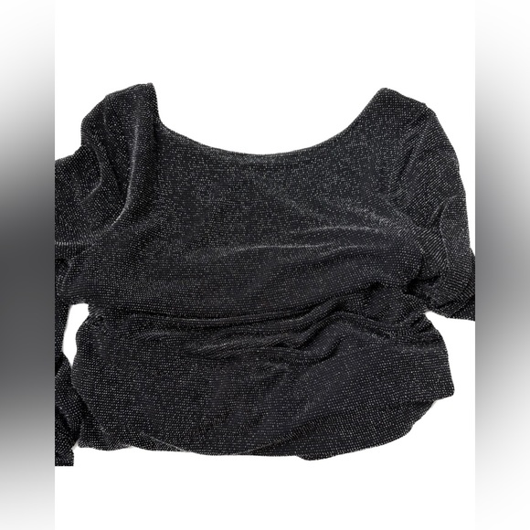 Urban Outfitters Silence + Noise Shimmer Long-Sleeve Bodycon Dress - Picture 8 of 9